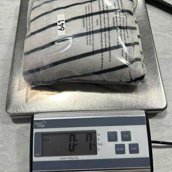 Neiman Marcus Women’s Cashmere Wool Silk Striped Open Front Lace Cardigan Size S - Picture 15 of 15